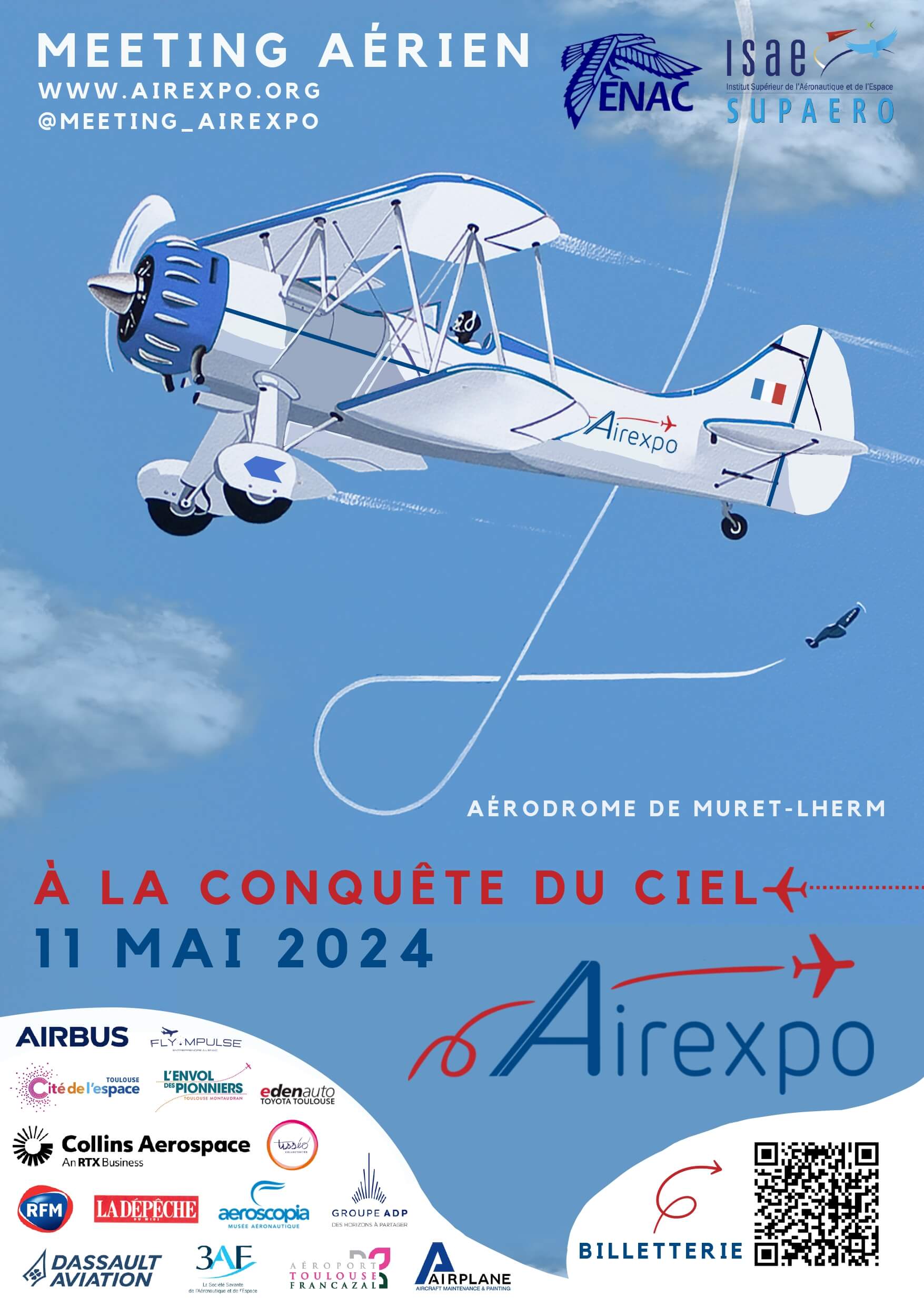 Affiche Airexpo 38eme édition