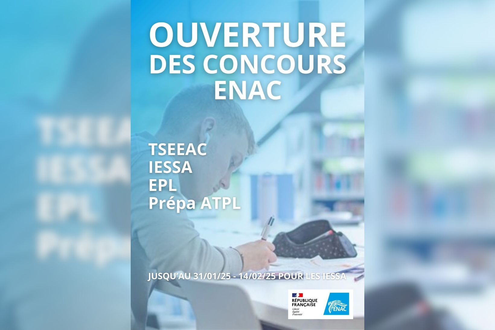 Ouverture concours ENAC
