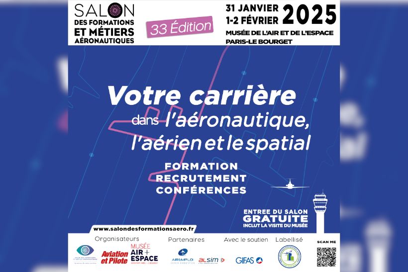 Salon des Formations et Métiers Aéronautiques 2025 au Bourget